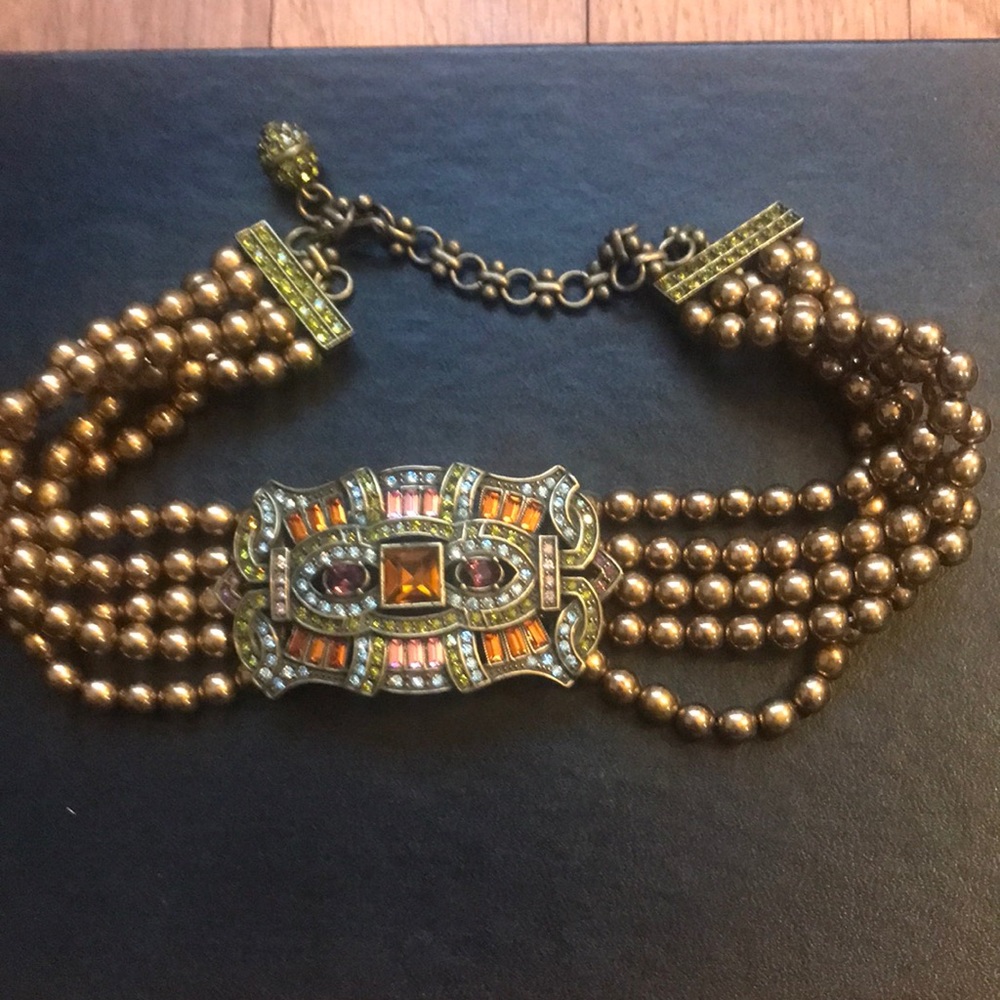 Heidi Daus glamorous choker necklace